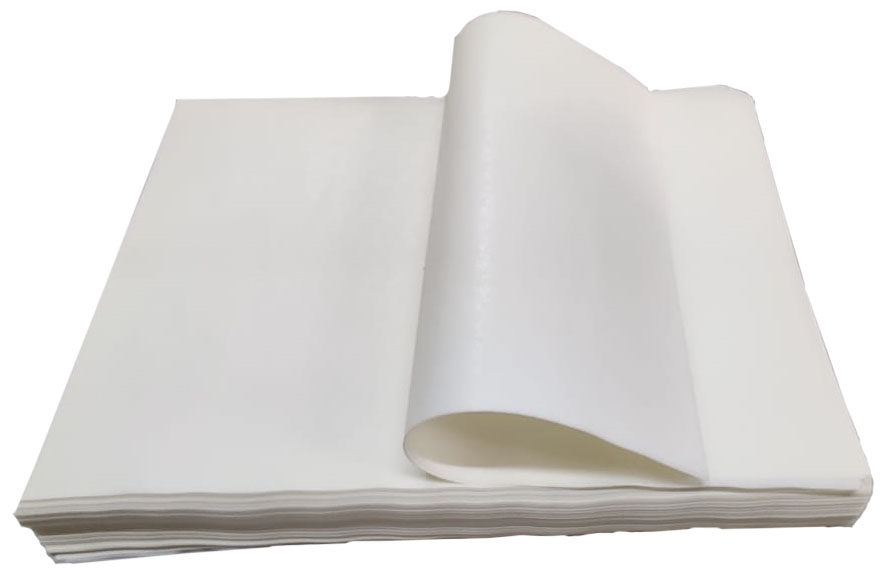 Food-grade glassine paper for commercial bakery use